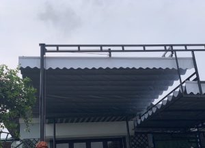 Báo giá mái hiên, mái xếp bao nhiêu tiền 1m?