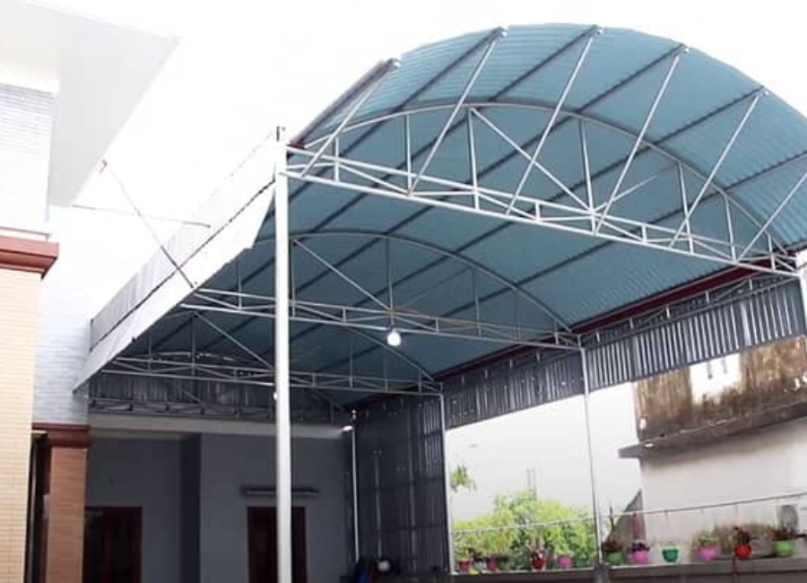 Top 15 mẫu mái hiên đẹp bằng tôn đẹp nhất 2024