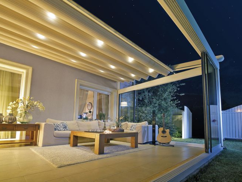 25+ Mẫu mái xếp bạt kéo đẹp và thẩm mỹ